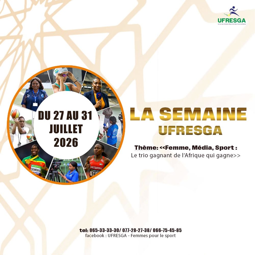 Affiche de la Semaine UFRESGA 2026 à Libreville